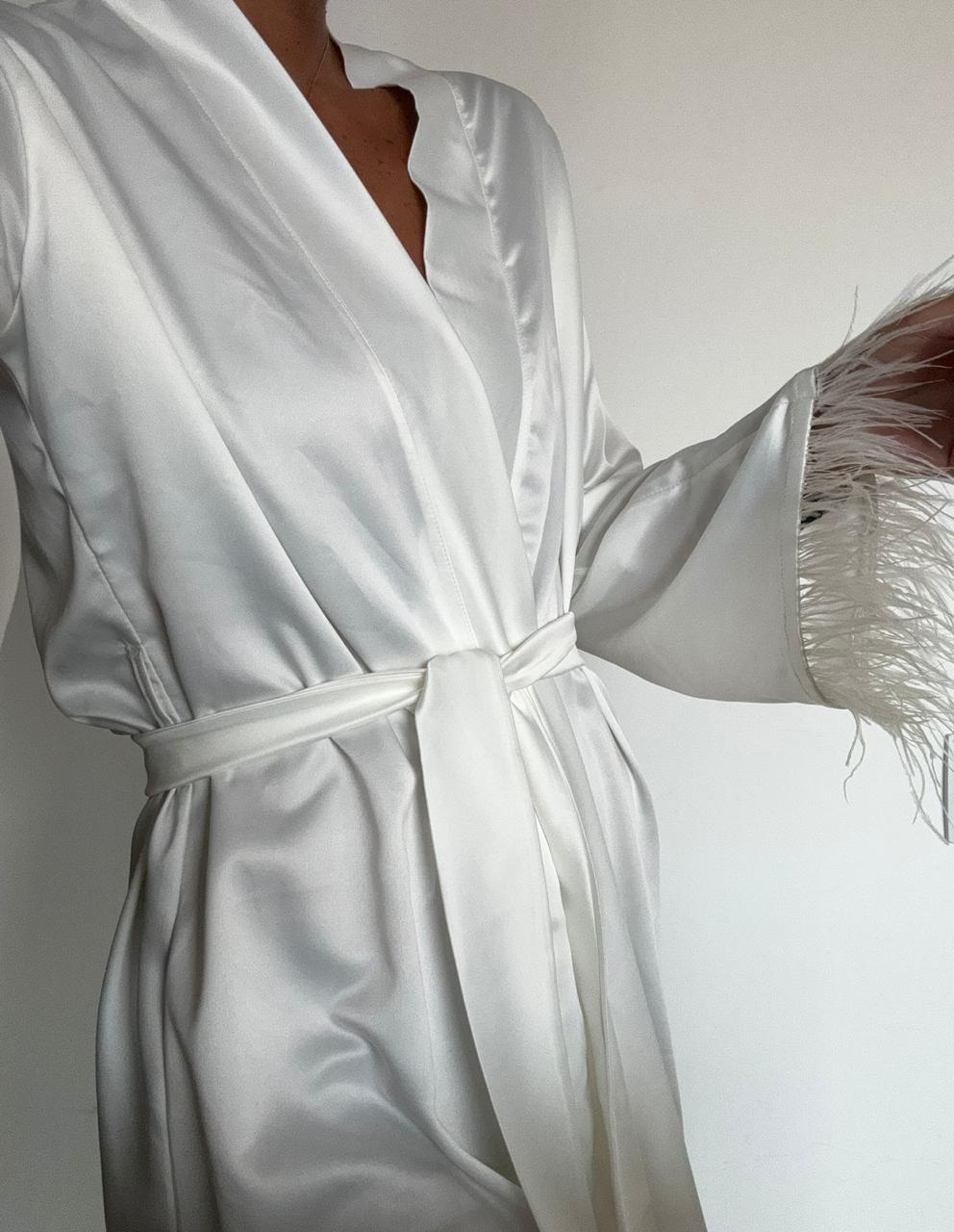 Kimono Afra Blanco