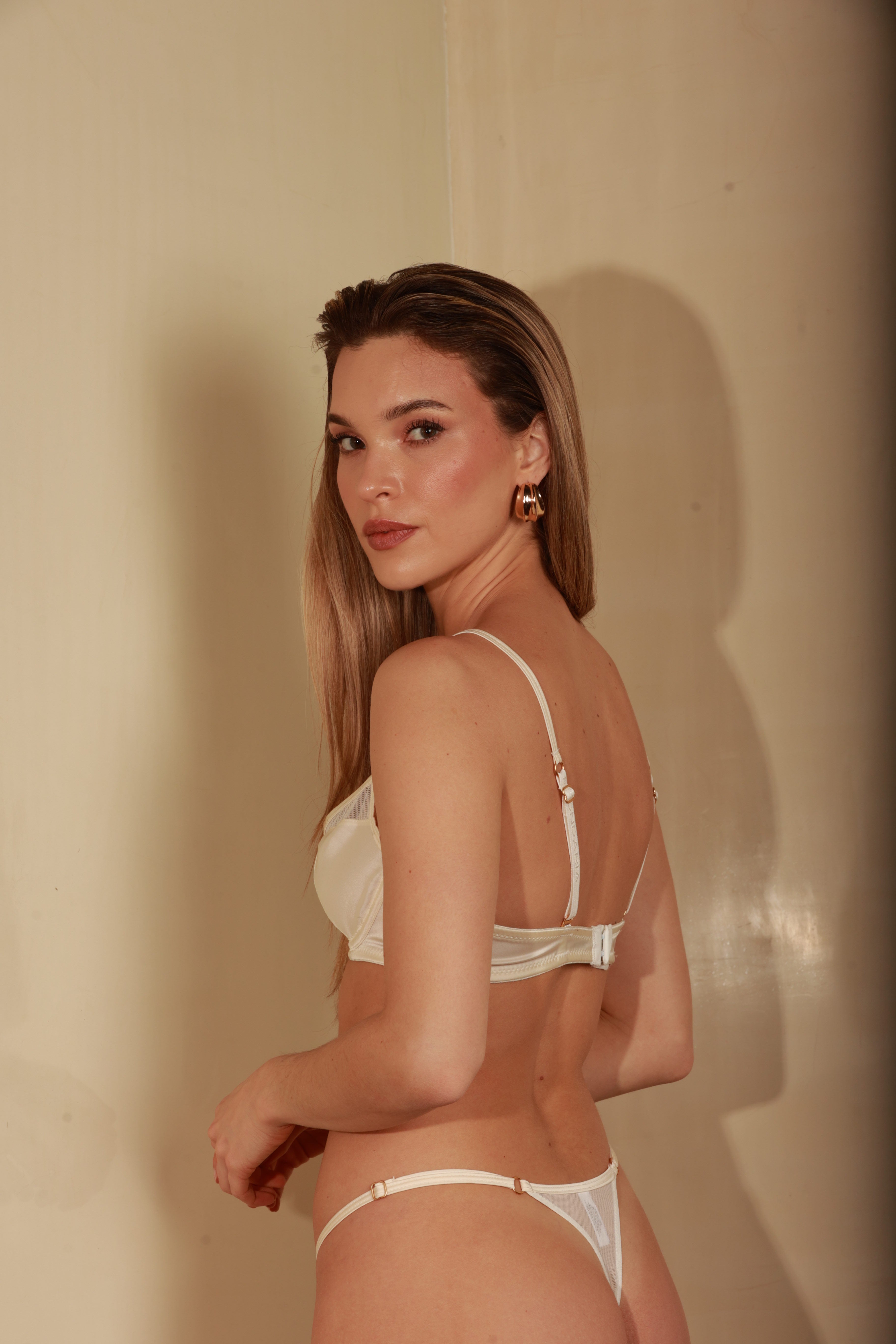 Panty Florence Blanco perla